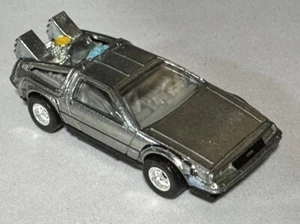 Back to the Future Part I Time Machine Hot Wheels Retro Entertainment DeLorean - Picture 1 of 10