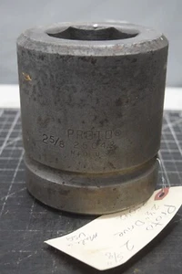 Proto 25042 2-1/2" DRIVE 2-5/8" Standard IMPACT SOCKET 6-POINT WRENCH USA - Picture 1 of 9