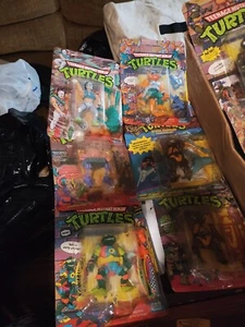 vintage tmnt action figures 80's Lot - Picture 1 of 3