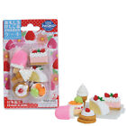 Iwako Japanese Puzzle Eraser Rubbers Blister Set - Food Collections