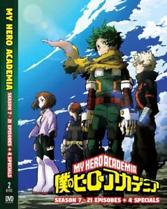 ANIME DVD MY HERO ACADEMIA SEASON 7 VOL.1-21 END + 4 SPECIAL ENGLISH DUBBED - Picture 1 of 7