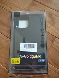 Iphone 12 Pro Max Black Phone Case - Picture 1 of 2
