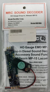 MRC 1811 DCC Sound & Control Decoder - For Atlas GE U23 Diesel - N Scale - Picture 1 of 2