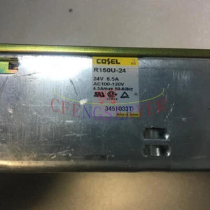 Used 1PCS COSEL R150U-24 Power Supply 24V 6.5A In Good Condition - Picture 1 of 3