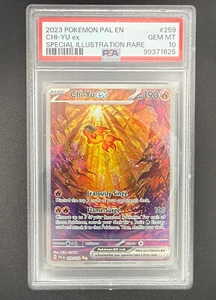 Pokemon TCG Chi-Yu Ex 259/193 Special Illustration Rare - PSA 10 Graded Card - Picture 1 of 2