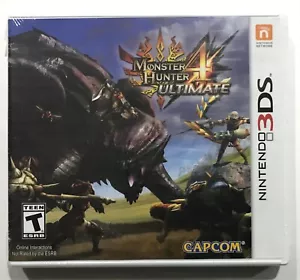 Monster Hunter 4 Ultimate Nintendo 3DS Brand New Factory Sealed - Picture 1 of 3