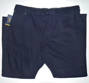 NWT POLO RALPH LAUREN Slim Fit Dobby Performance Navy 5 Pocket Tech Pants 40 x30 - Picture 1 of 8
