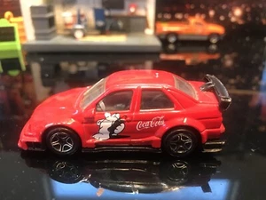 ALFA ROMEO 155 (RED) 1/64 SCALE DIECAST MODEL CAR - COCA COLA - MB - **LOOSE** - Picture 1 of 12