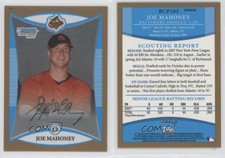 2008 Bowman Chrome Prospects Gold Refractor /50 Joe Mahoney #BCP183