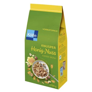 Kölln Knusper Miel Tuerca Avena Muesli Con Delicioso Mezcla de Nueces - Imagen 1 de 1