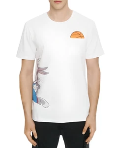 Eleven Paris Space Jam Bugs Bunny Graphic Crew Neck Short Sleeve T-Shirt NWT - Picture 1 of 1