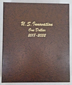 Dansco Album 7188 US Innovation One Dollar P and D, 2018-2032 -8 Pages - Picture 1 of 14