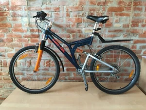 Fahrrad, cust tec / canyon, 26 Zoll, orange - Bild 1 von 3