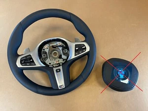 BMW 8 X5 X6 X7 G14 G15 G05 G06 G07 M Steering Wheel Paddles HEATING VIBRO ACC - Picture 1 of 12