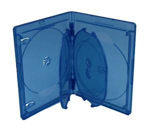 New Viva Elite 6 Disc 15mm Premium Bluray Replacement Movie Storage Case - Picture 1 of 3
