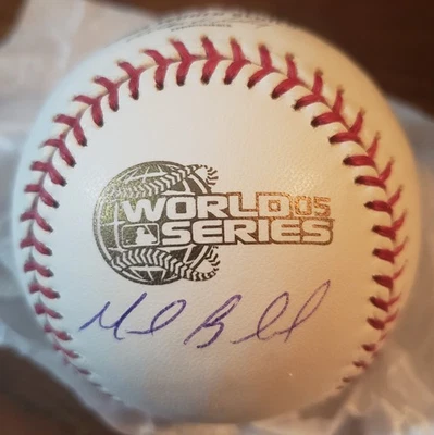 Mark Buehrle Signed 2005 World Series Rawlings Baseball Chicago White Sox — 第 1/4 张图片