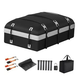 Auto Dach Cargo Tragetasche, 30 Kubikfuß wasserdicht weich 30 Kubikfuß - grau - Bild 1 von 8