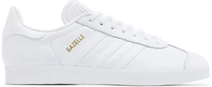 Sz 10.5 - adidas Gazelle 'White Gold Metallic' BB5498 - Picture 1 of 5