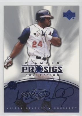 Upper Deck Diamond Collection Pro Sigs 2004 Milton Bradley #62 0f8 Foto 1 de 3