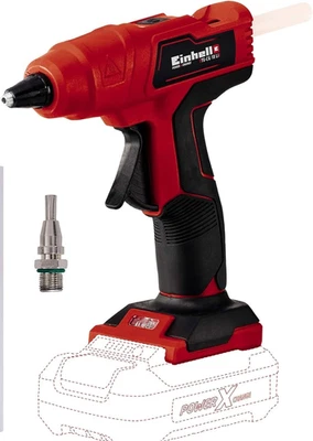 Einhell Cordless Hot Glue Gun 18V Power X-Change TE-CG 18 Li-Solo BODY ONLY - Image 1 of 2