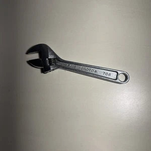 Vintage Proto 706 - 6 Zoll verstellbarer Schraubenschlüssel - Bild 1 von 4
