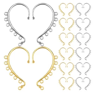 40 piezas accesorios para hacer pendientes hallazgos puños para material de joyería hágalo usted mismo - Imagen 1 de 20