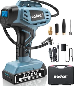 Tire Inflator Portable Air Compressor, 160PSI Handheld Air Pump, 20V Rechargeabl - Picture 1 of 8