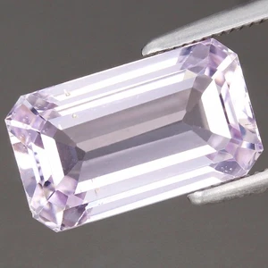 Piedra preciosa octágono natural rosa kuncita Afganistán 4,33 quilates ancho 11,8 x 6,9 mm - Imagen 1 de 4