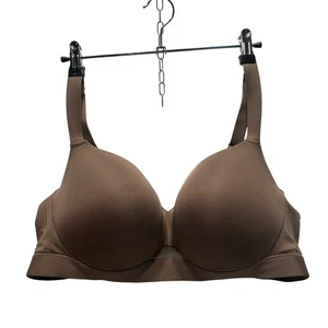 Cacique Lane Bryant Womens Bra Comfort Bliss Lightly Lined Underwire 44C Mocha - Picture 1 of 13
