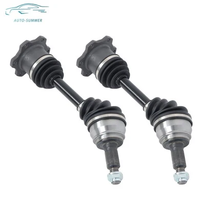 For Chevrolet Tahoe K2500 Silverado 1500 4WD AWD Set of 2 Front CV Axle Shafts - Image 1 of 4