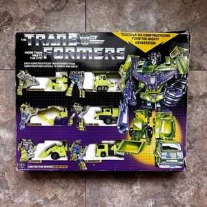 Transformers G1 Devastator Vintage Constructicons 1985 W/ Box (Incomplete) Read - Picture 1 of 20