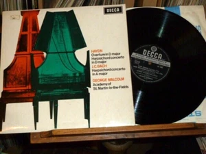 1968 1st UK Decca SXL 6385 WB Haydn Bach Cembalo Cto. George Malcolm 1G1G NM - Bild 1 von 5