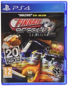 PS4 Pinball Arcade Stagione 2 flipper gioco Playstation 4 NUOVO - Foto 1 di 1