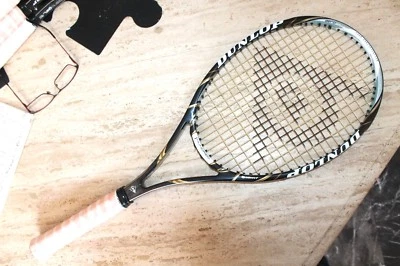 RAQUETTE DUNLOP AEROGEL 4D 100 TOUR 1HUNDRED 330gr 4 3/8 GRIP 3 (48  )état neuf - Photo 1/4