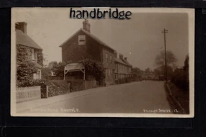 Knowle, Station Road - cerca de Solihull - postal fotográfica real - Imagen 1 de 2