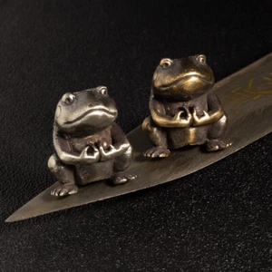 Cuentas Frog Paracord cordón de latón, cobre blanco - Imagen 1 de 12