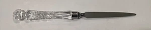 Waterford Lead Crystal Letter Opener With Stainless Steel Blade - Picture 1 of 6