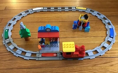 Lego Duplo 10874 Dampfeisenbahn mit Actionsteinen Sound Lichter getestet funktioniert VIDEO - Bild 1 von 4