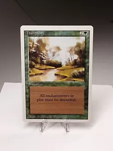 MTG - 3rd Edition - Revised - Tranquility - Common - LP+ NM - Picture 1 of 3