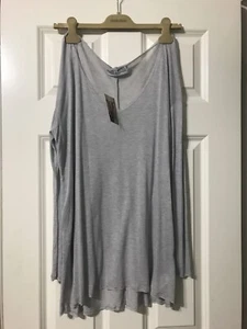 BNWT URBAN OUTFITTERS PROJECT SOCIAL T TUNIC LONG SLEEVE BLOUSE TOP SHIRT S - Picture 1 of 9