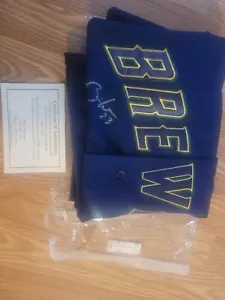 RICKIE WEEKS AUTOGRAPHED JERSEY (MILWAUKEE BREWERS) w/COA - Picture 1 of 3