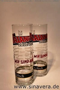 Kölner Haie KEC Gilden Kölsch Kölner Stange Wir sind Haie Haiangriff Glas 2/17-1 - Bild 1 von 1