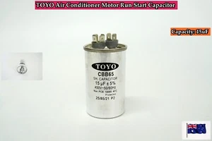 CBB65 TOYO Air Conditioner Motor Run Start Capacitor 2+4 Pin 15uF 50/60Hz (G12) - Picture 1 of 8