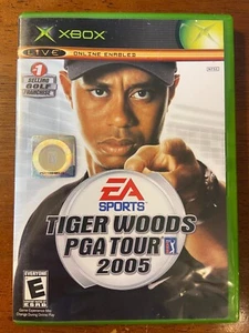 Tiger Woods PGA Tour 2005 (Microsoft Xbox) With Manual - Picture 1 of 4