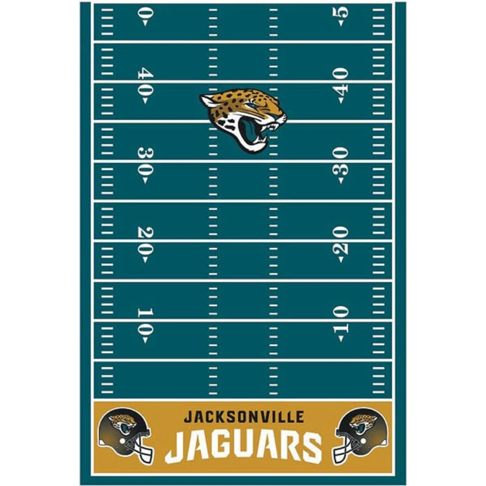 Jacksonville Jaguars NFL Fútbol Deportes Fiesta Decoración Plástico Mantel Foto 1 de 1