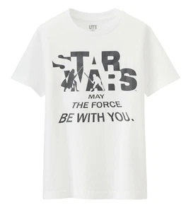 Uniqlo Men's Disney Collection Star Wars T Shirt White Size XS - Picture 1 of 7