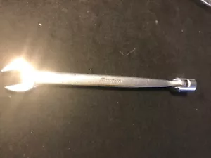 Snap On Tools 12-Point 1/2” Flex Head/ Open-End Combination Wrench FHO16 - Picture 1 of 12