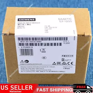 New Siemens 6ES7 231-5QD32-0XB0 6ES7231-5QD32-0XB0 S7-1200 Analog input SM 1231 - Picture 1 of 1