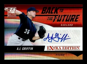 2011 Donruss Elite Extra Edition Back to the Future Sig #/720 AJ Griffin Auto - Picture 1 of 2