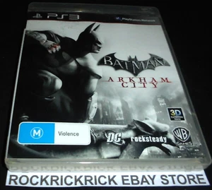 PLAYSTATION 3 GAME BATMAN ARKHAM CITY INCLUDES MANUAL PAL - Picture 1 of 3